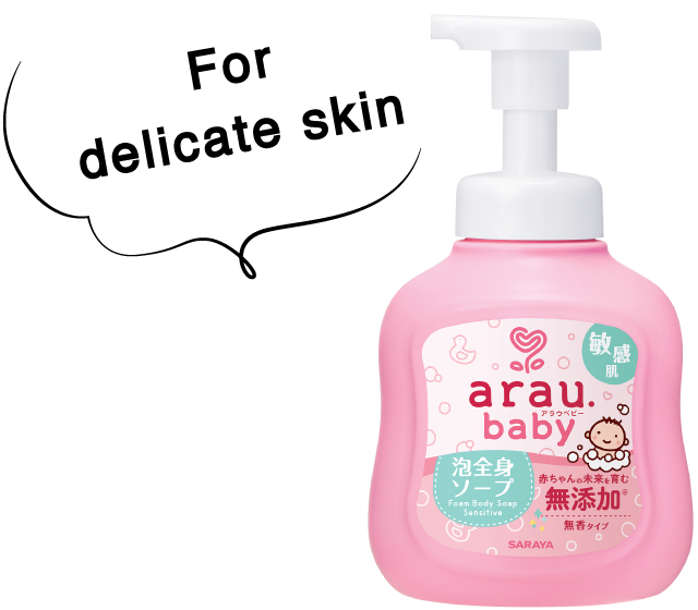 arau.baby Foam Body Soap Sensitive.