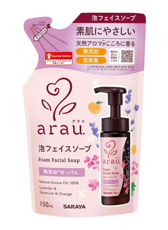 Arau Foam Facial Soap Refill 150mL