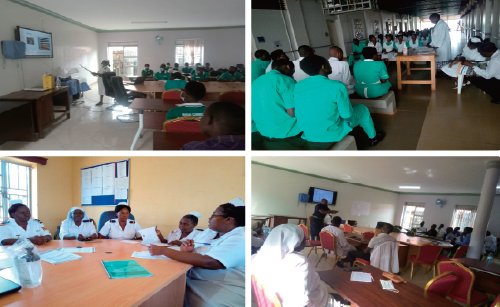 Pictures of IPCC training.