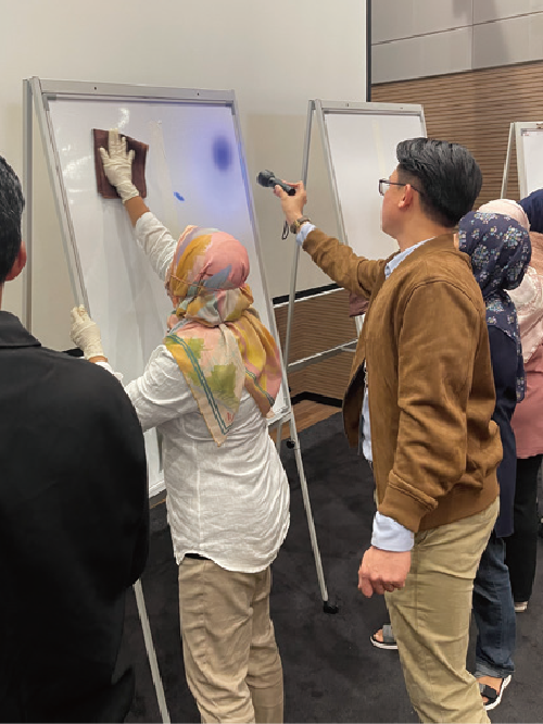 Contamination cleaning practice