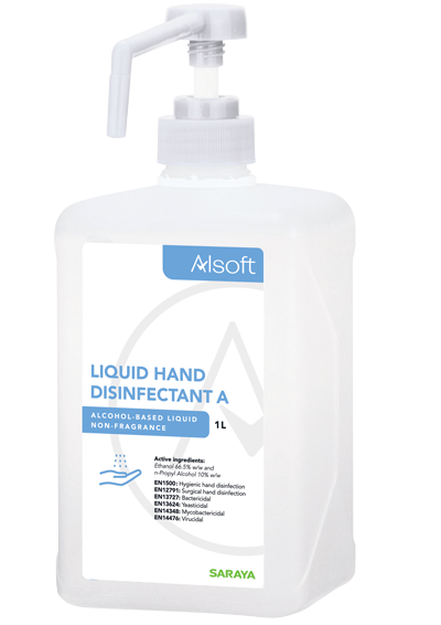 Alsoft Liquid Hand Disinfectant A