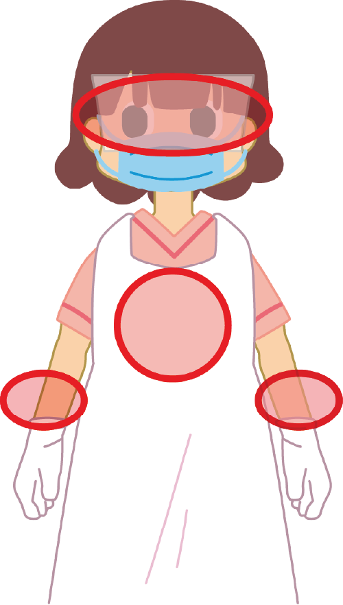 Sites with a significant increase in RLU after Oral Care