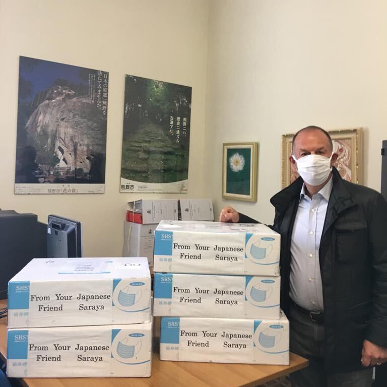 All masks arrived safely to Sorrento