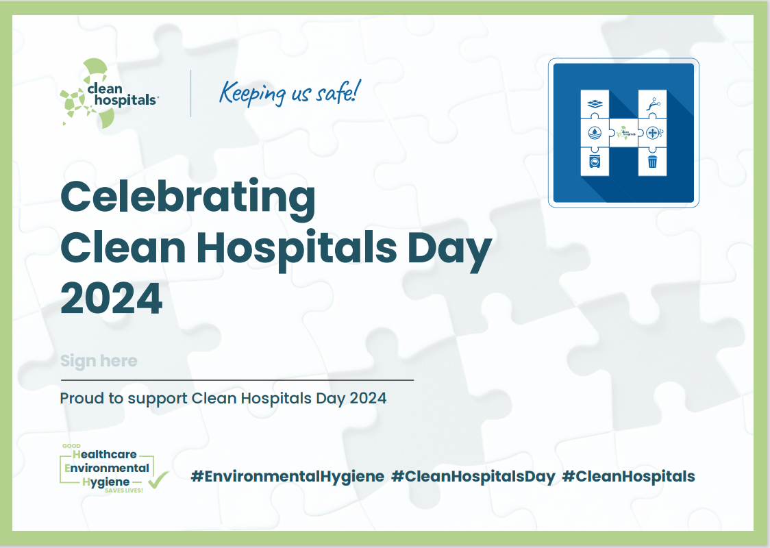 Celebrationg Clean Hospitals Day 2024 selfie board