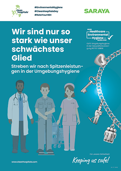 Celebrate Clean Hospitals Day 2025 Together with SARAYA Poster